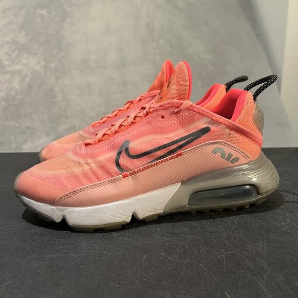 Nike Air Max 2090 Shoes Womens Size 8 Lava Mesh Running CT1290-600 - Picture 3 of 10